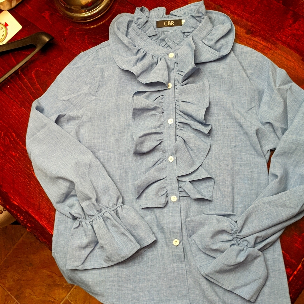 Blue blouse